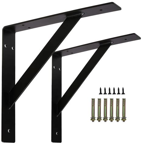 wide metal shelf bracket|heavy duty shelving brackets.